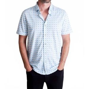 NEW BUKI throwback tech shirt in blue